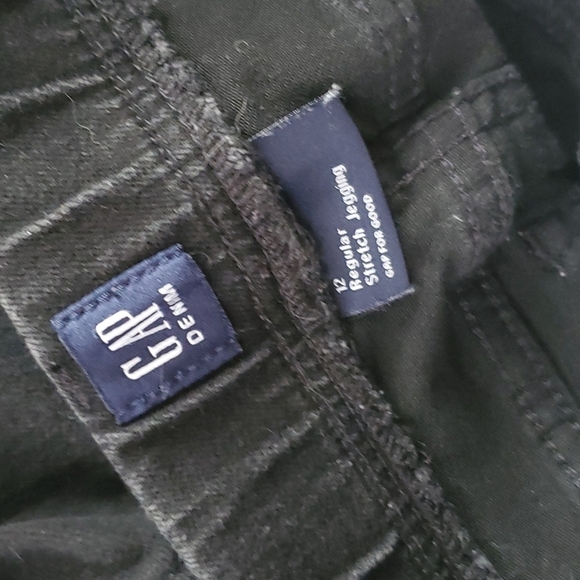 Gap Girls Black Stretch Denim Jeggings - Picture 5 of 5